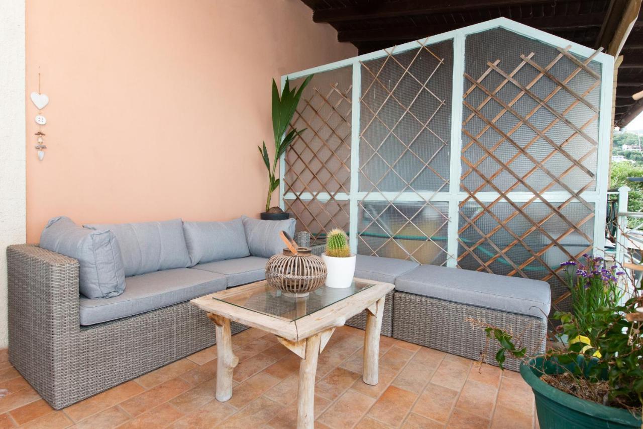 Seaview Stone Apartment In Ipsos Beach Exteriér fotografie